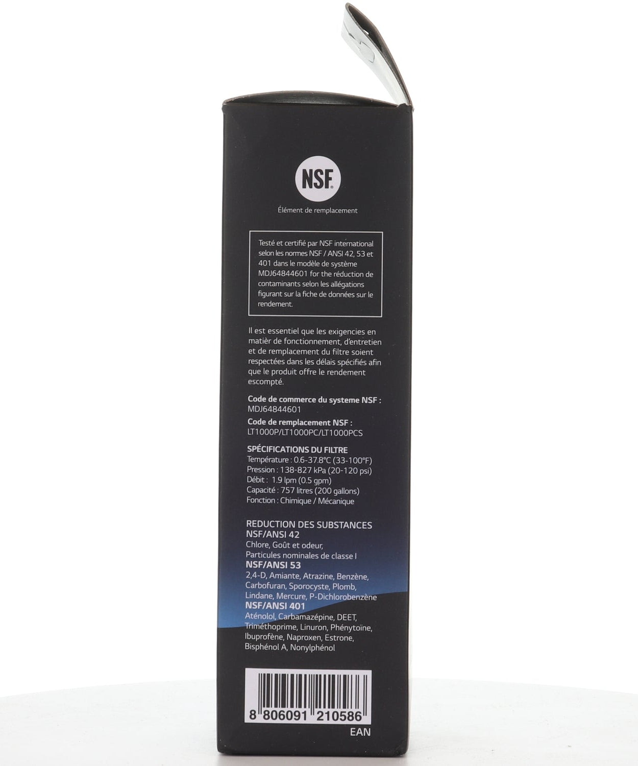 LG LT1000P / ADQ747935 Kühlschrank-Wasserfilter-Ersatzkartusche - AGF80300704
