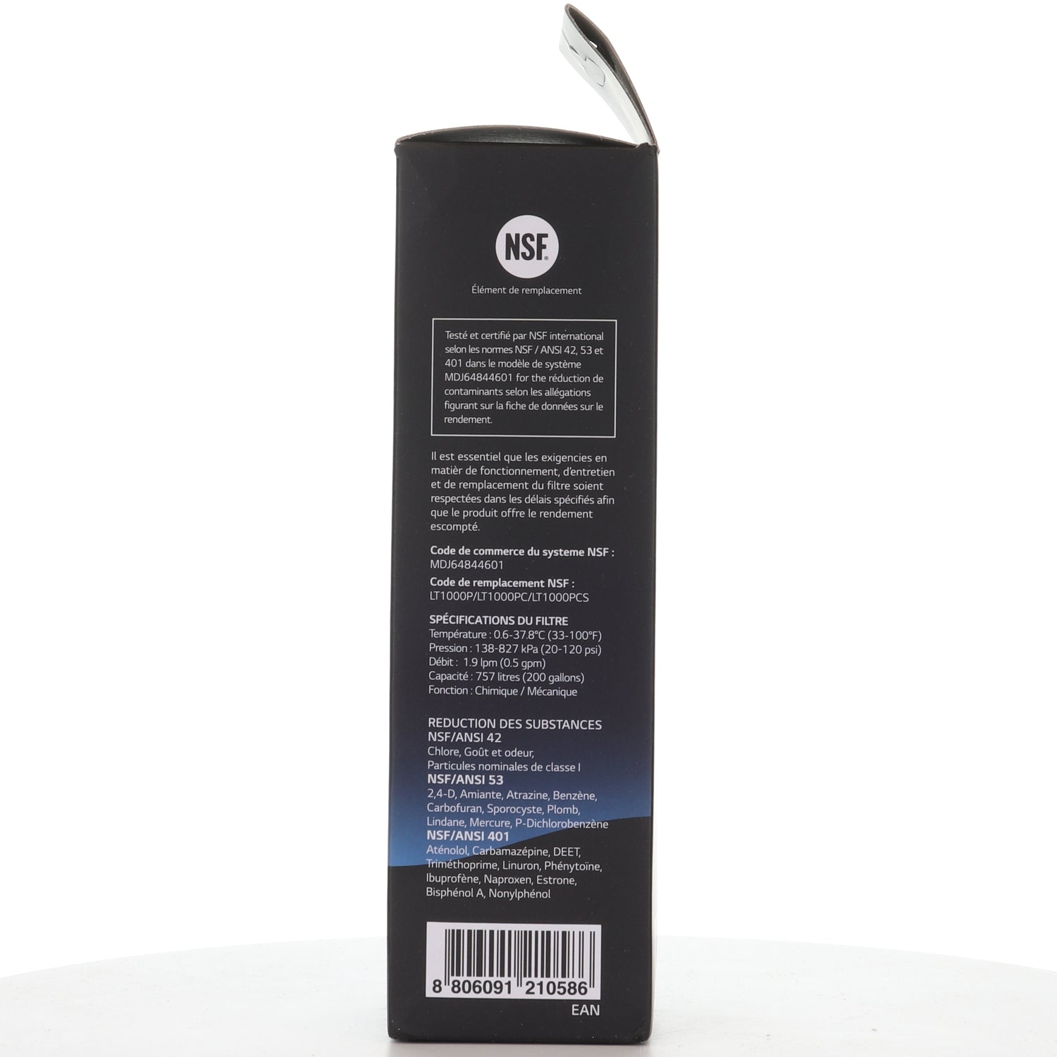 LG LT1000P / ADQ747935 Kühlschrank-Wasserfilter-Ersatzkartusche - AGF80300704