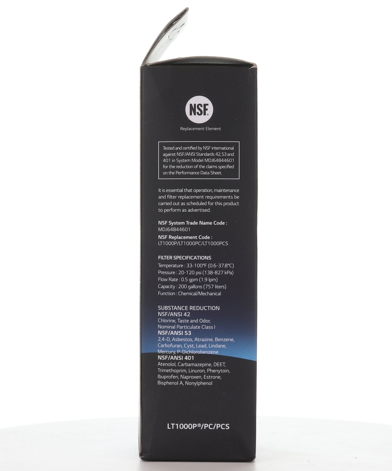 LG LT1000P / ADQ747935 Kühlschrank-Wasserfilter-Ersatzkartusche - AGF80300704