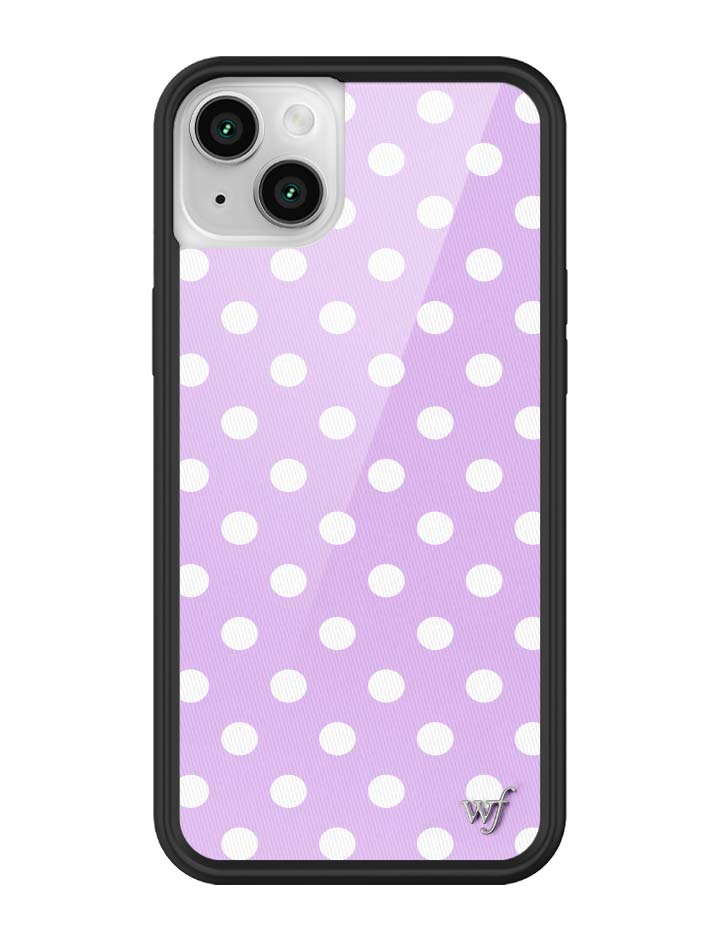 Polka Dot | Lavender and White iPhone Case