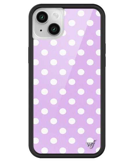 Polka Dot | Lavender and White iPhone Case