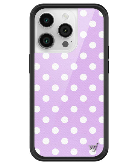 Polka Dot | Lavender and White iPhone Case