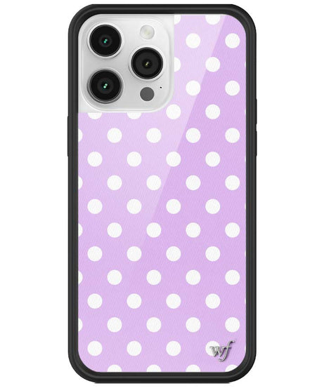 Polka Dot | Lavender and White iPhone Case