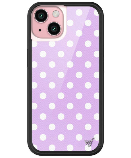 Polka Dot | Lavender and White iPhone Case
