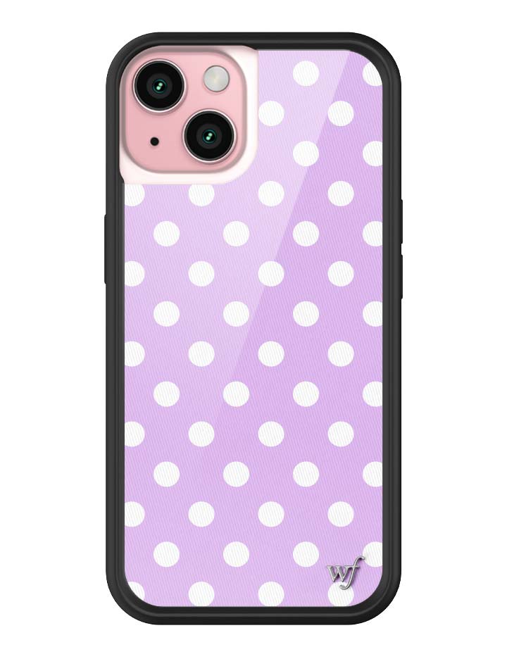Polka Dot | Lavender and White iPhone Case