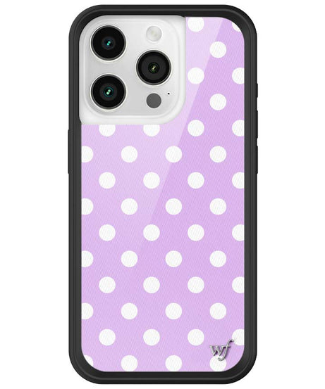 Polka Dot | Lavender and White iPhone Case
