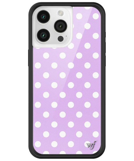 Polka Dot | Lavender and White iPhone Case