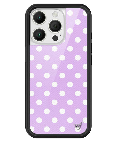 Polka Dot | Lavender and White iPhone Case