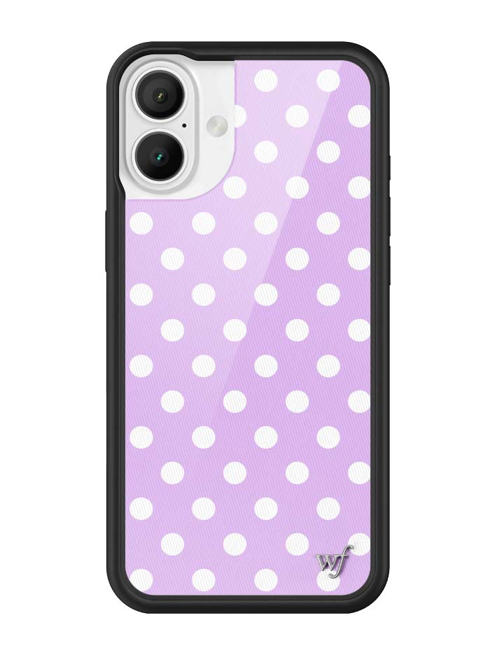 Polka Dot | Lavender and White iPhone Case