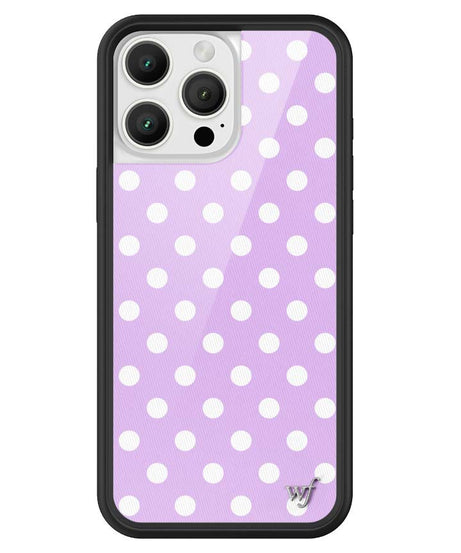 Polka Dot | Lavender and White iPhone Case