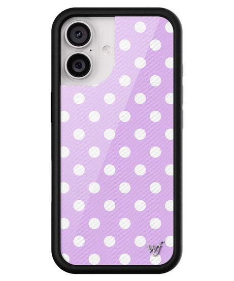 Polka Dot | Lavender and White iPhone Case