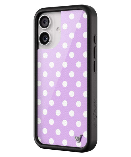 Polka Dot | Lavender and White iPhone Case