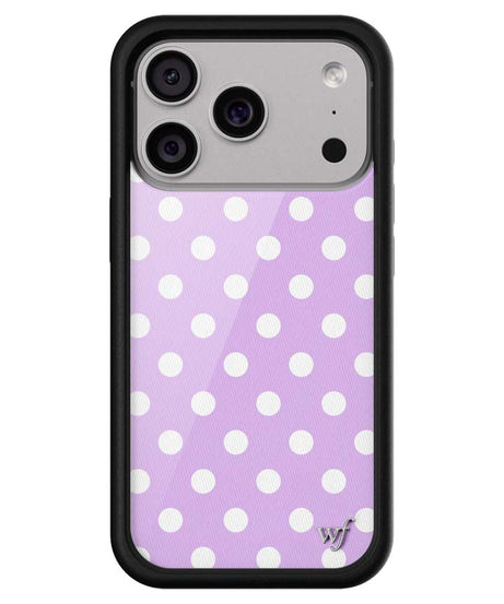 Polka Dot | Lavender and White iPhone Case