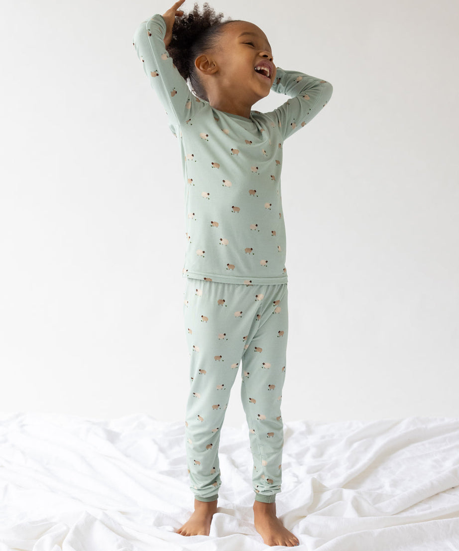 Lamb Bambus Kinder Pyjama-Set
