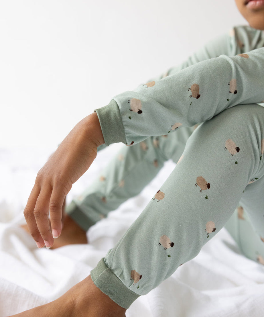 Lamb Bambus Kinder Pyjama-Set