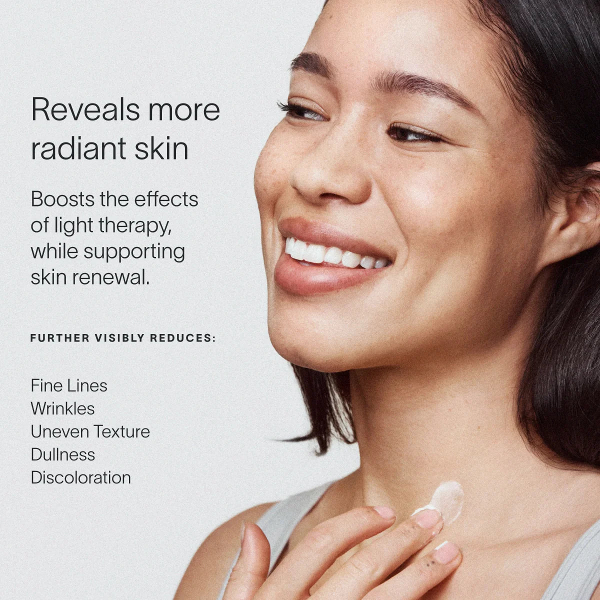 Lichttherapie-Gesichts- und Hals-Booster-Serum