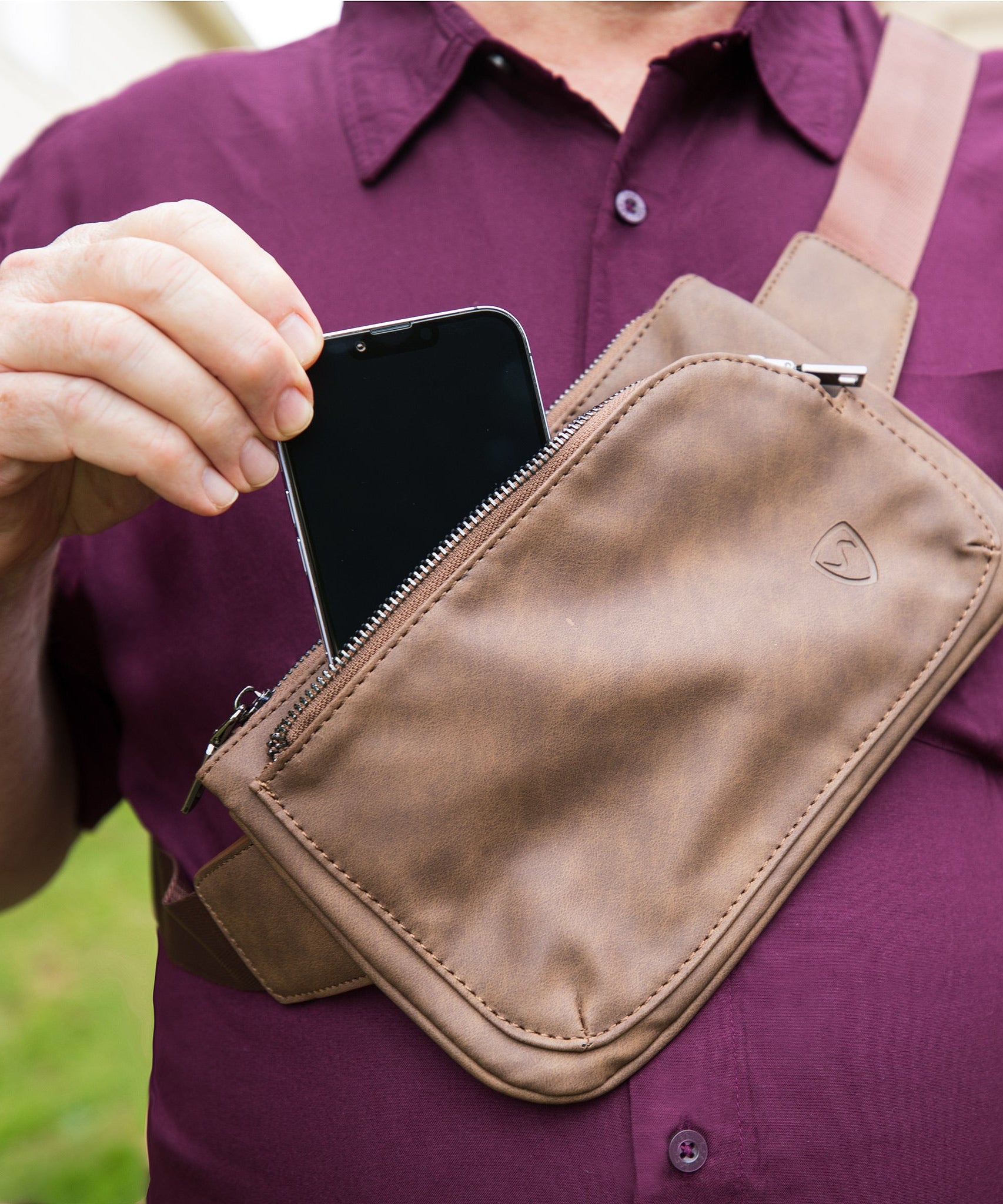SYB Cross Body Fanny Pack - Metro Vegan Leather