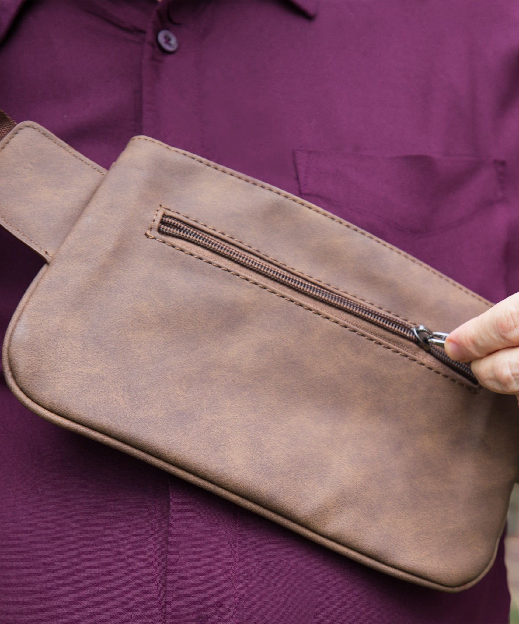SYB Cross Body Fanny Pack - Metro Vegan Leather