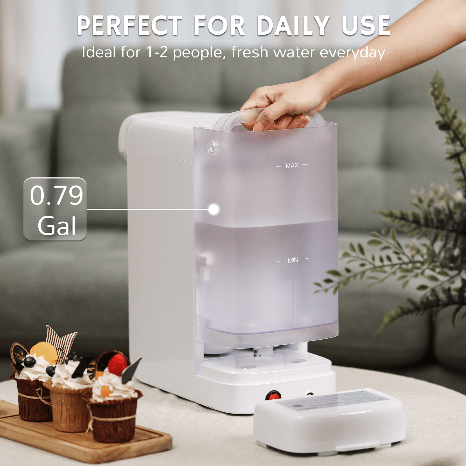 Pristine Lite3 RO Countertop Instant Filtered Water Dispenser