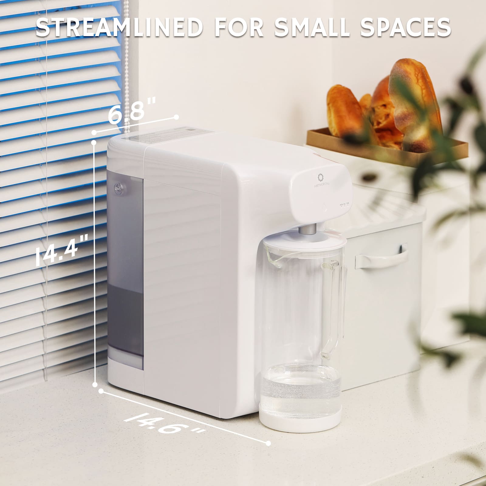 Pristine Lite3 RO Countertop Instant Filtered Water Dispenser