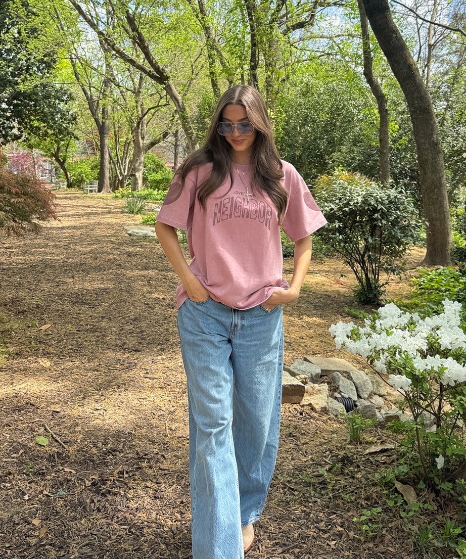 Love Your Neighbor Heavyweight Tee