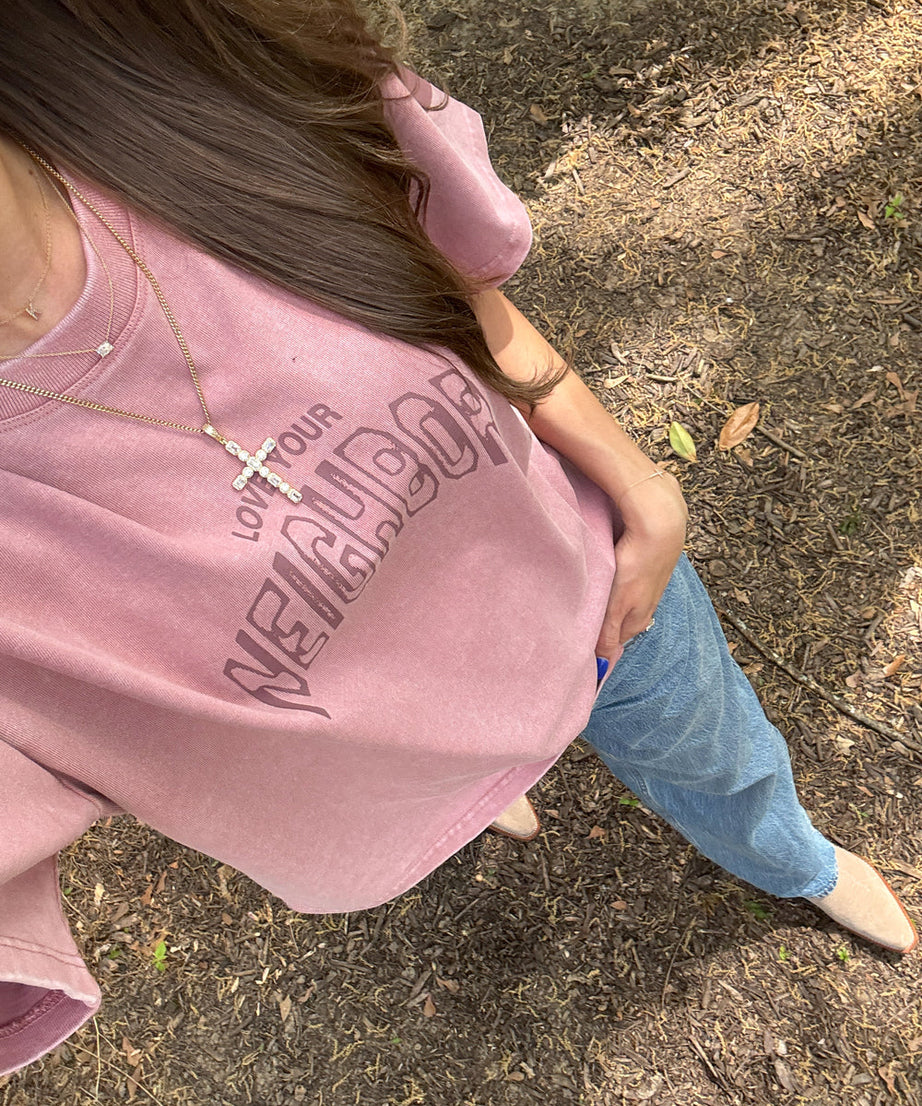 Love Your Neighbor Heavyweight Tee