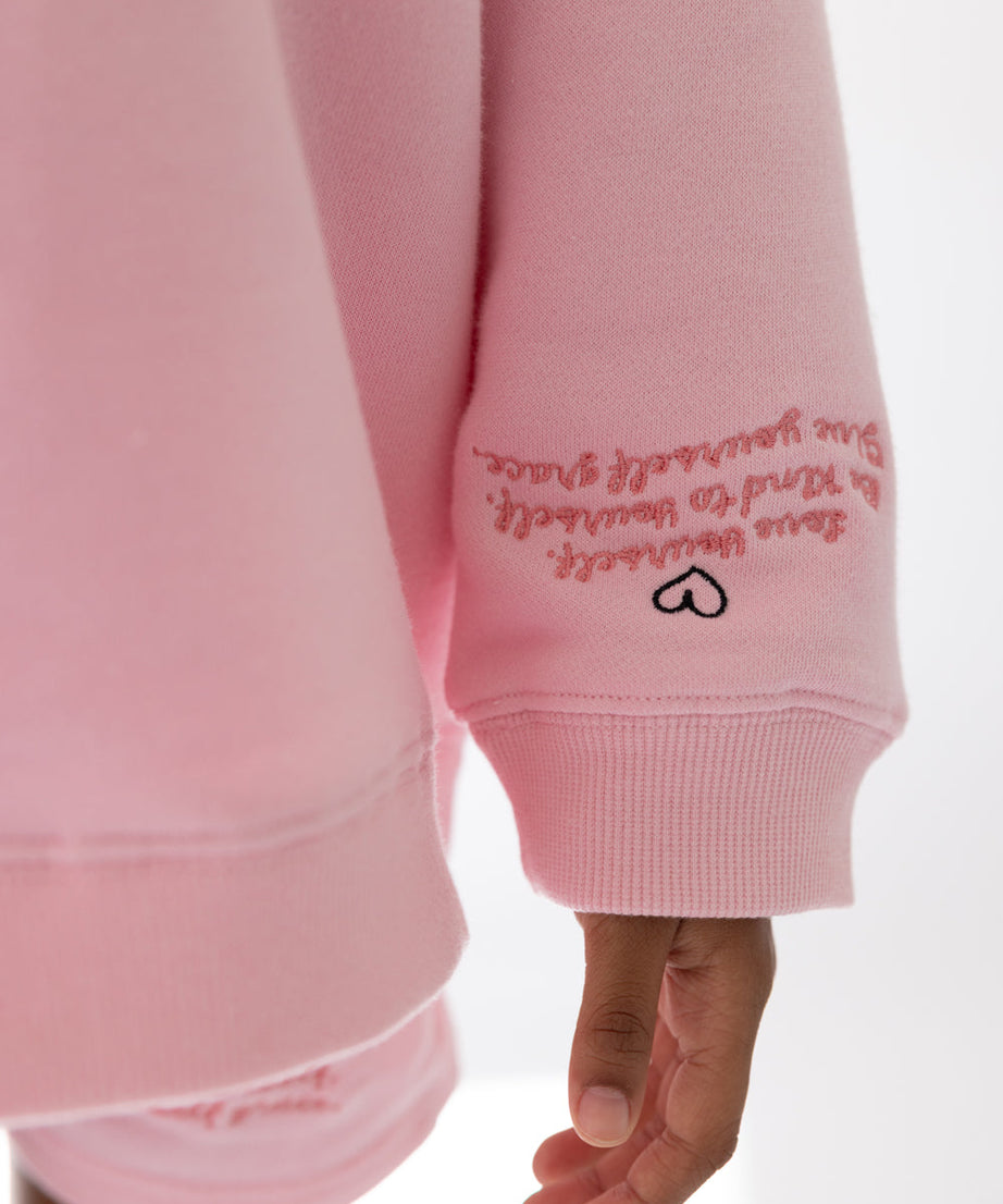 Love Yourself Kinder-Rundhalspullover