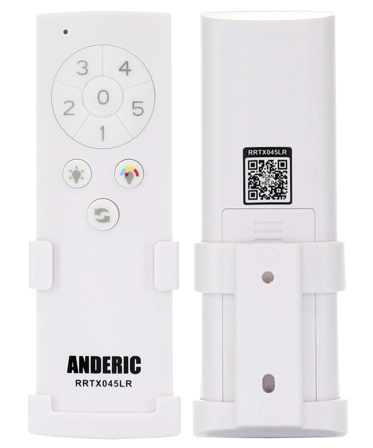 Anderic RRTX045LR Replacement Ceiling Fan Remote Control for Home Decorators Collection A25-TX045-LR