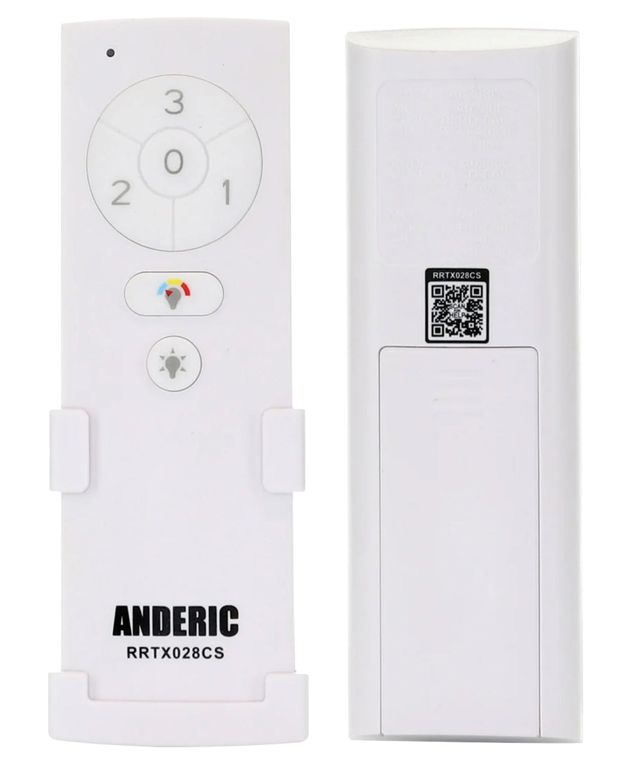 Anderic RRTX028CS Replacement Ceiling Fan Remote Control for Hampton Bay and Home Decorators Collection - TX028C-S