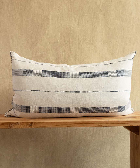 Fulcrum Ink Oversized Cotton Lumbar Pillow