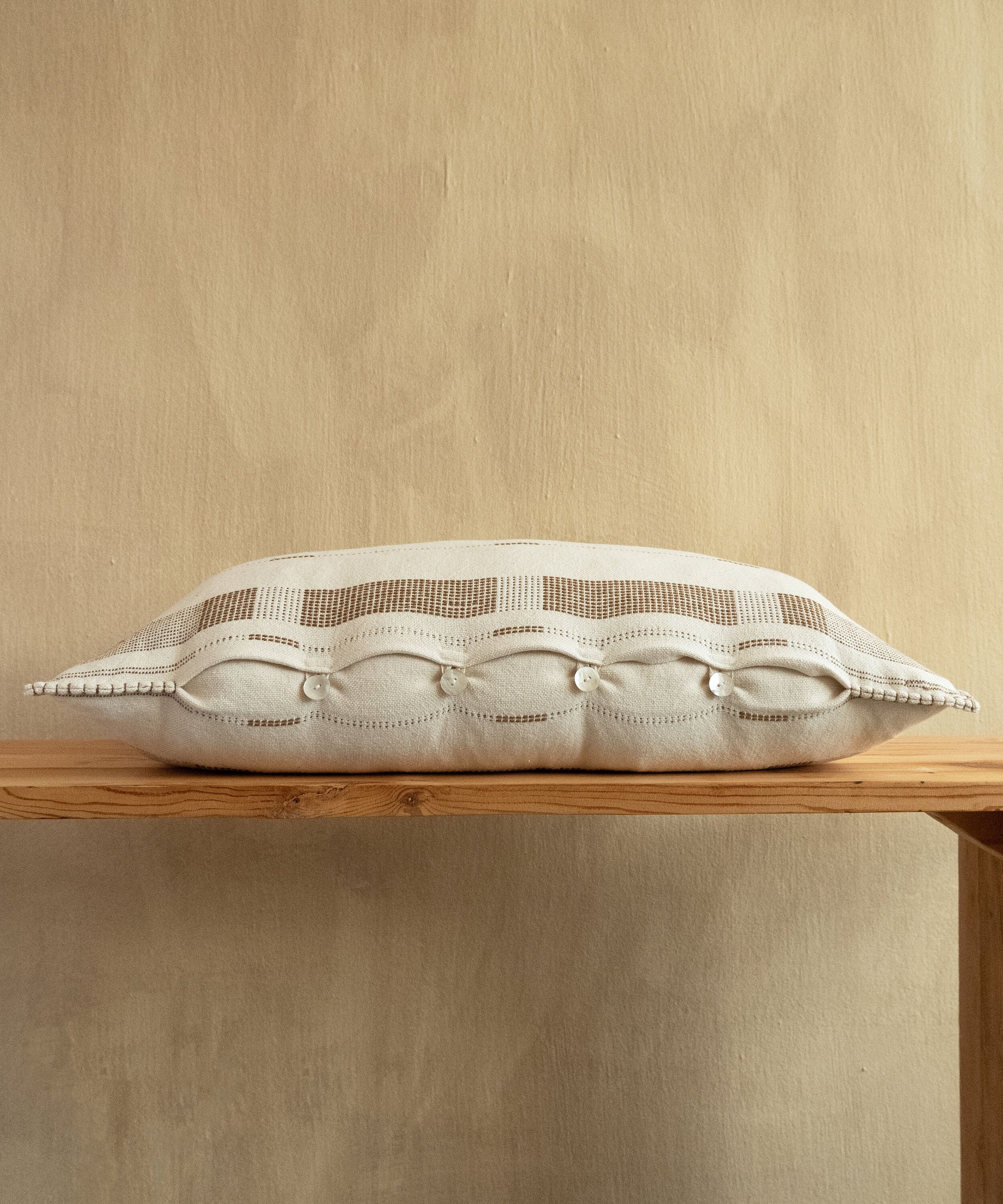Fulcrum Patina Oversized Cotton Lumbar Pillow