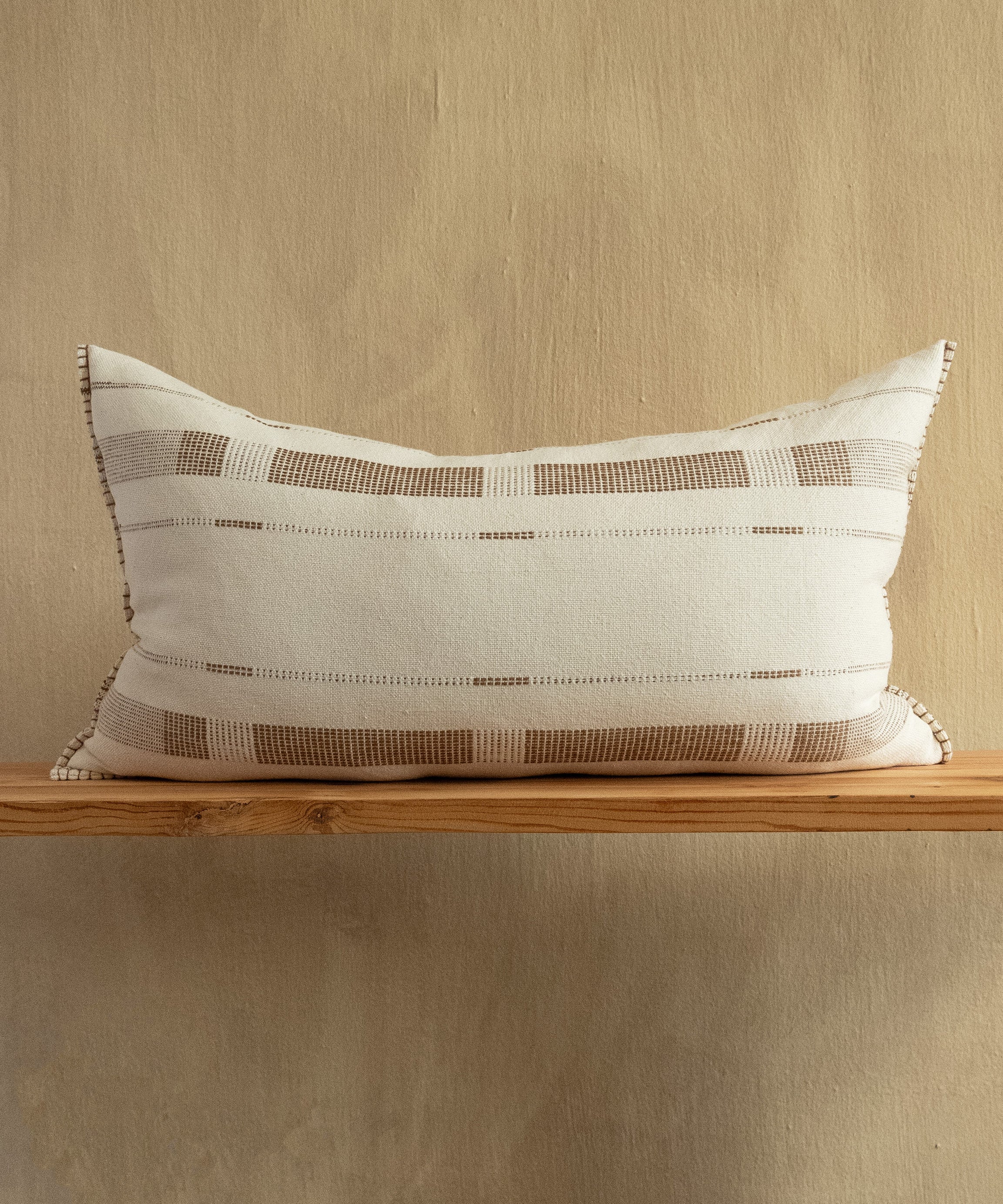 Fulcrum Patina Oversized Cotton Lumbar Pillow