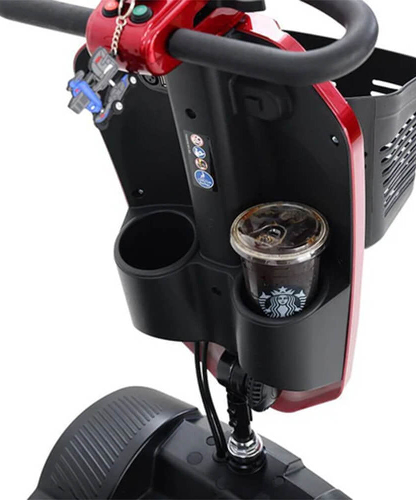 Metro Mobility Max Plus 24V/20AH Heavy Duty Electric Drive Mobility Scooter, 300LBS (SAK93164)