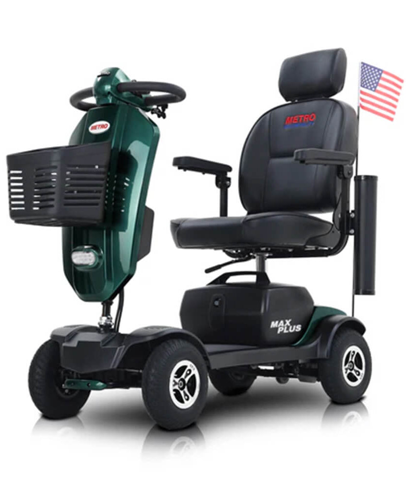 Metro Mobility Max Plus 24V/20AH Heavy Duty Electric Drive Mobility Scooter, 300LBS (SAK93164)