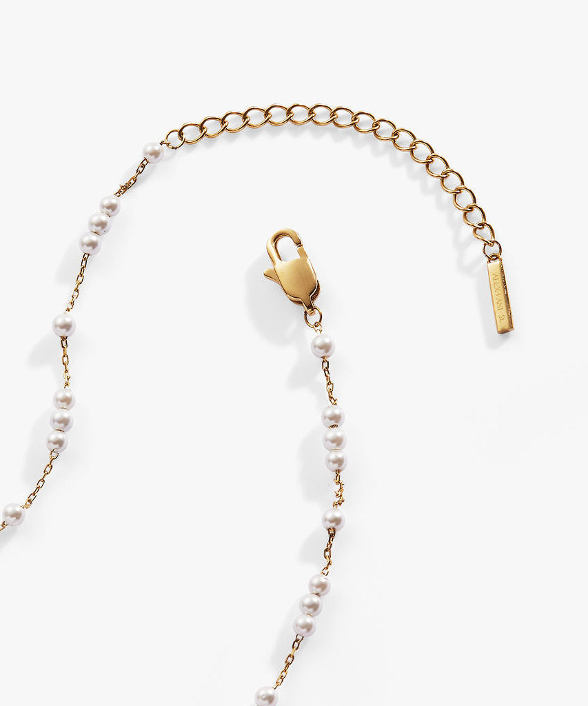 Mother of Pearl Beaded Necklace