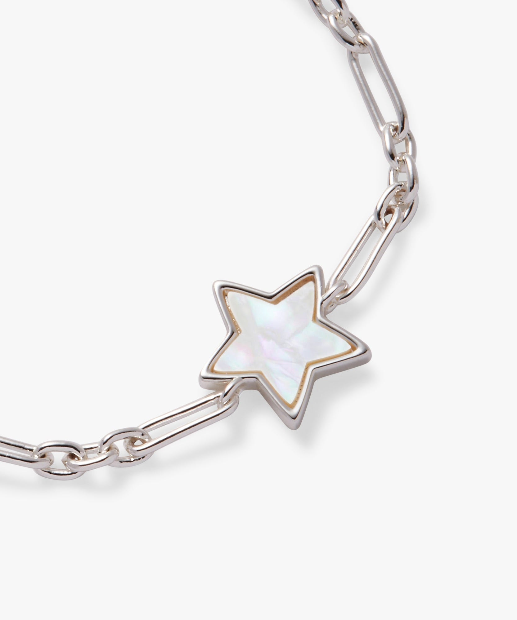 Star Mother of Pearl Adjustable Bracelet