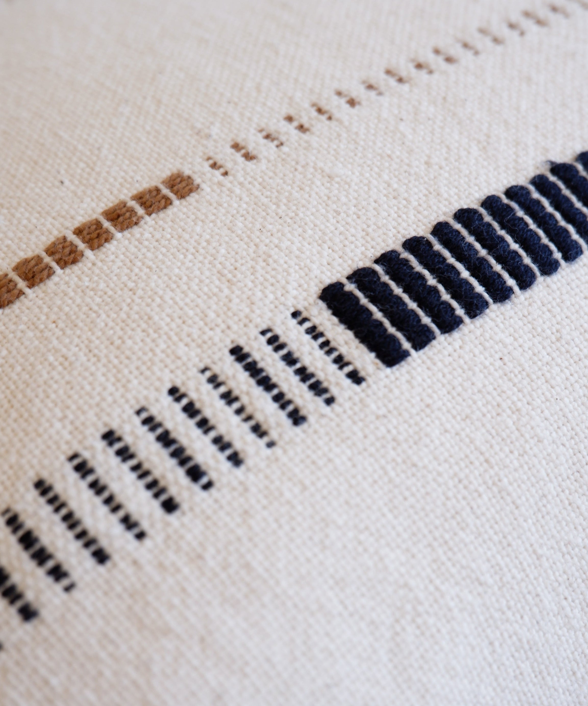 Mason Hand-Loomed Cotton Pillow