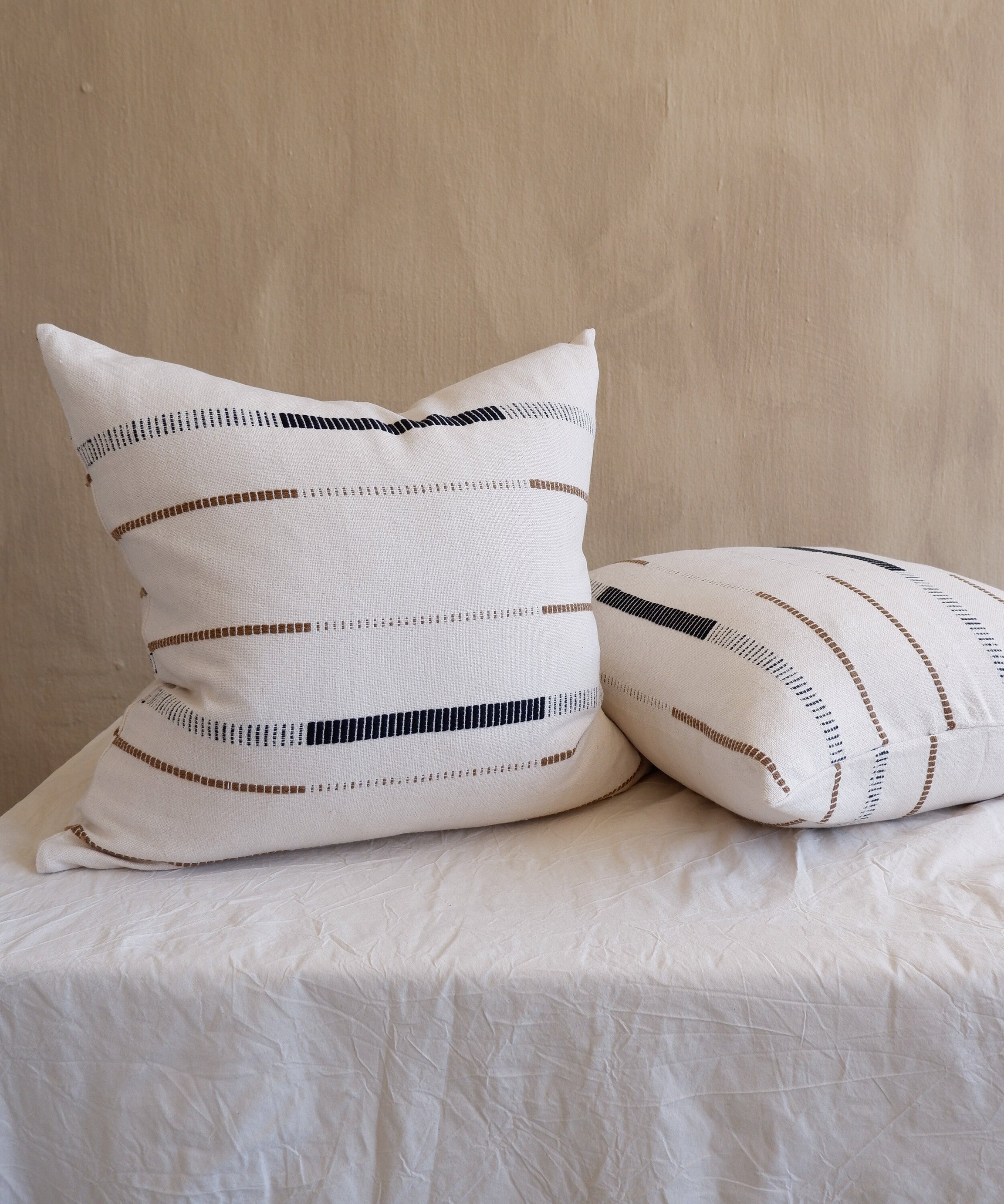 Mason Hand-Loomed Cotton Pillow