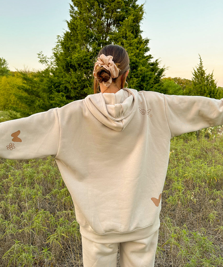 Made New Cream Unisex Hoodie
