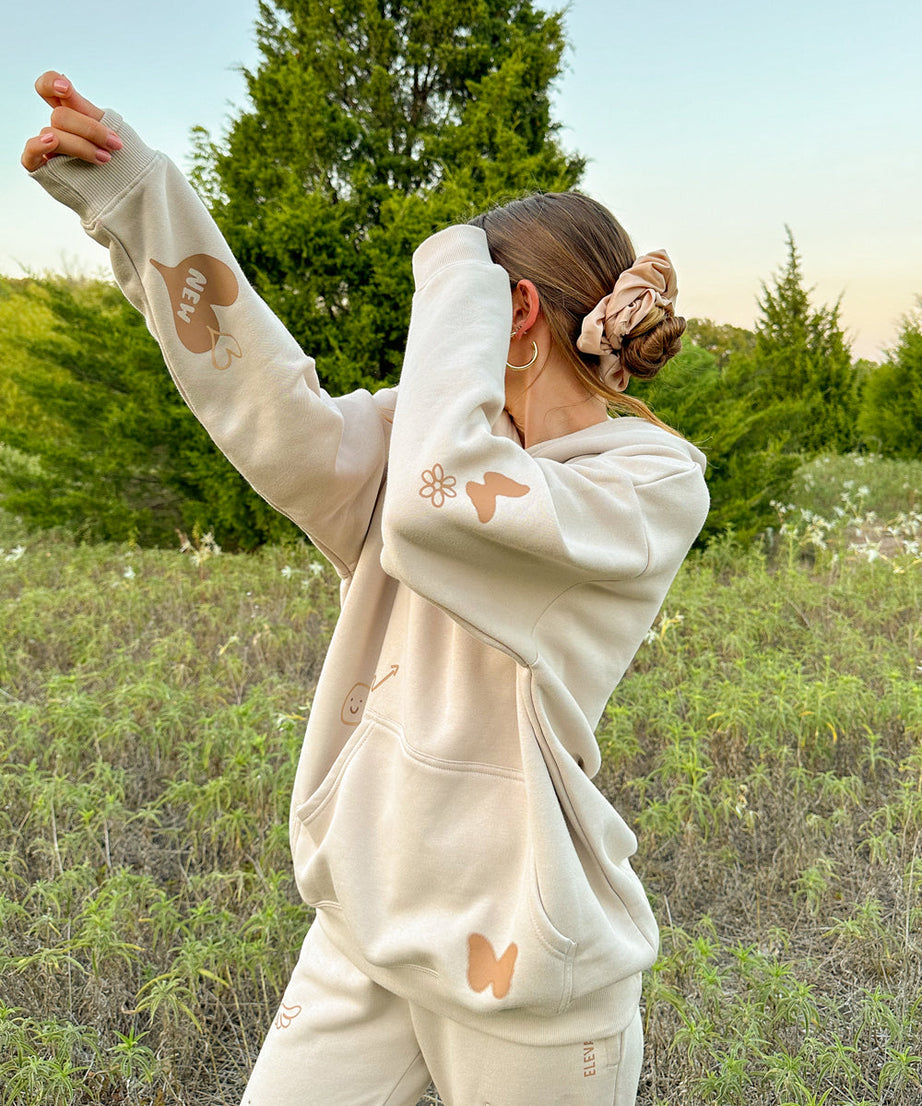 Made New Cream Unisex Hoodie