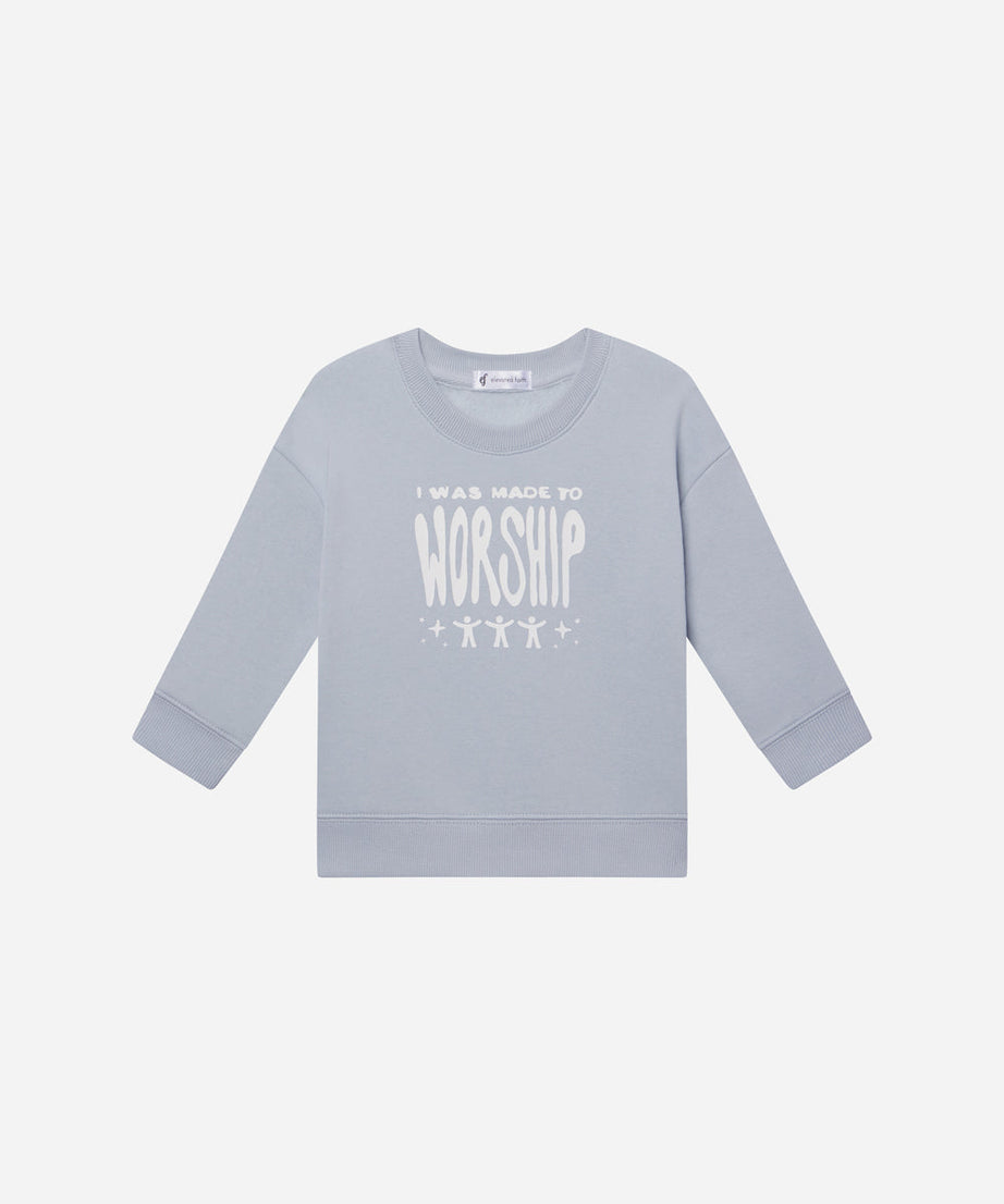 Made To Worship Kinder Rundhalspullover