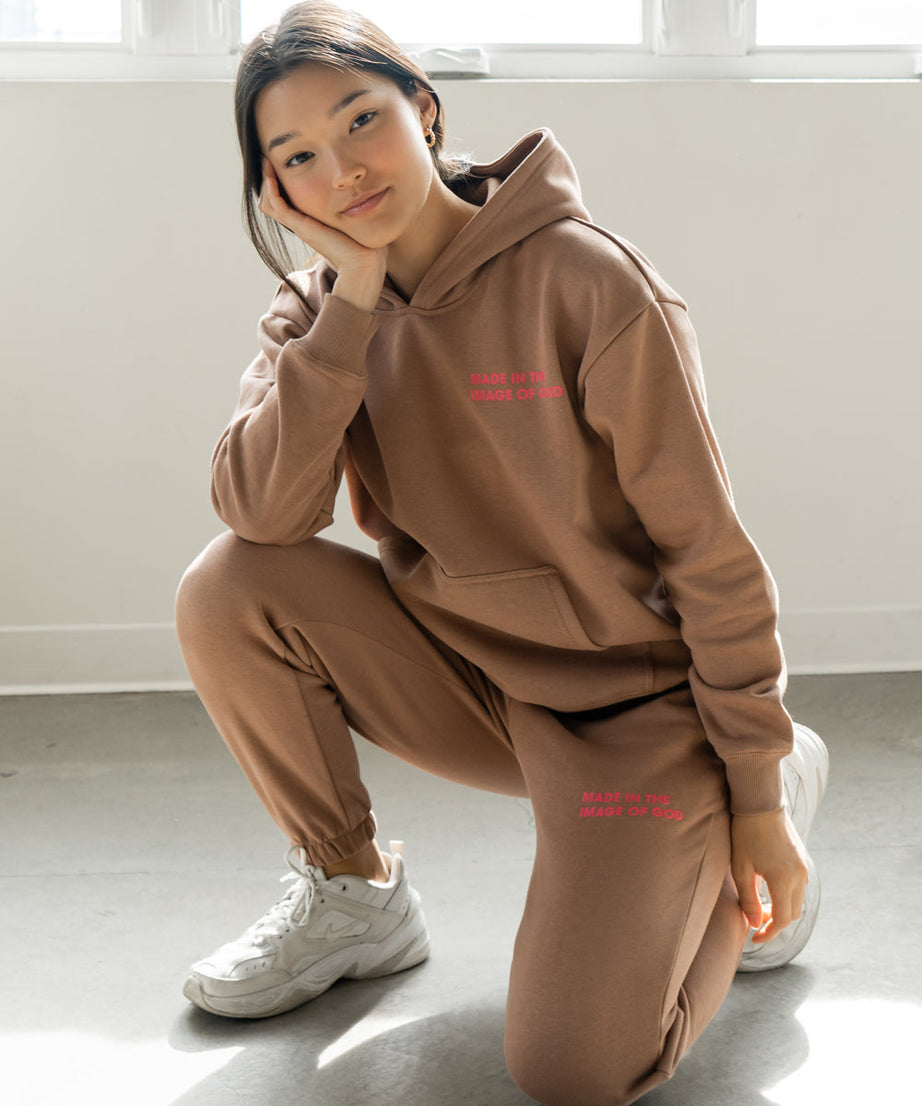 Made in the Image of God Brown Unisex Sweatpant