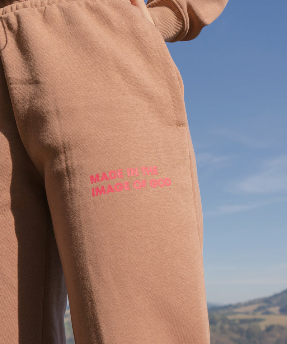 Made in the Image of God Brown Unisex Sweatpant