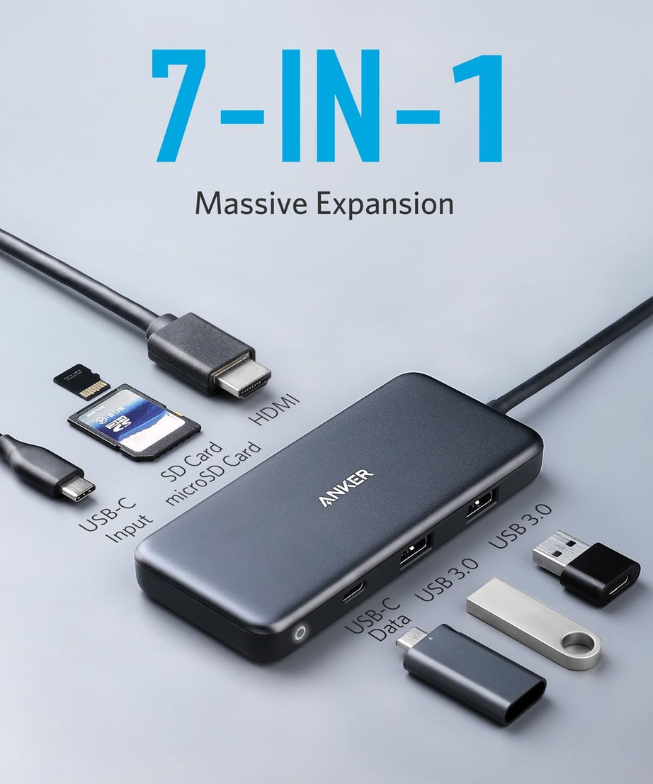 Anker <b>341</b> USB-C Hub (7-in-1)