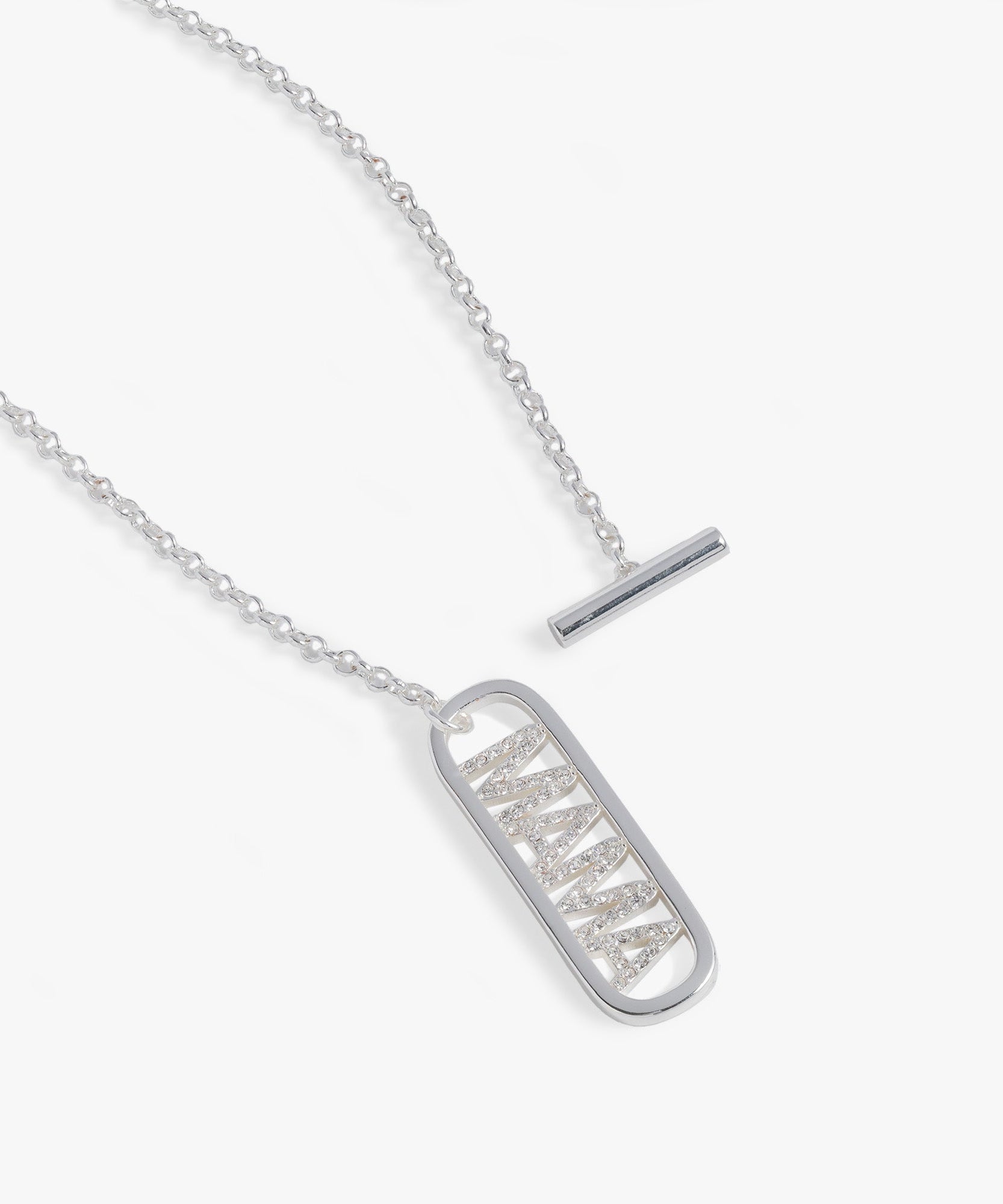 Mama Toggle Pendant Necklace