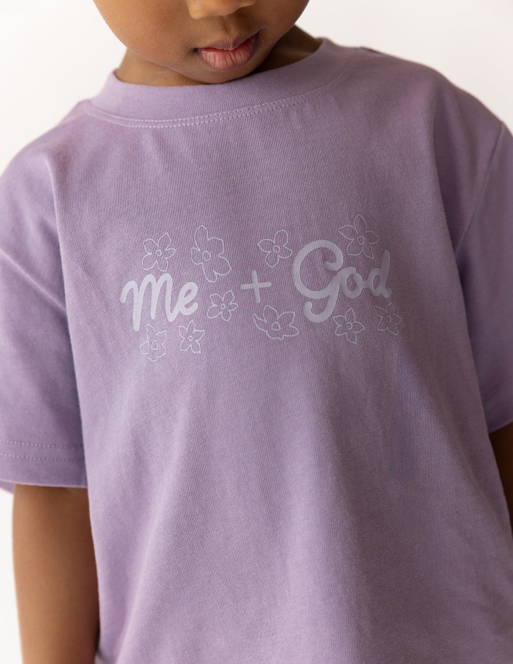 Me Plus God Kids Tee