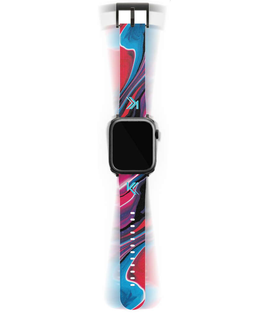 Schmelzendes Autobahn-Uhrenarmband