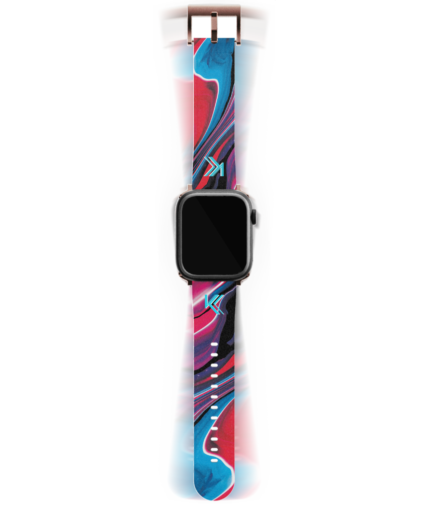 Schmelzendes Autobahn-Uhrenarmband