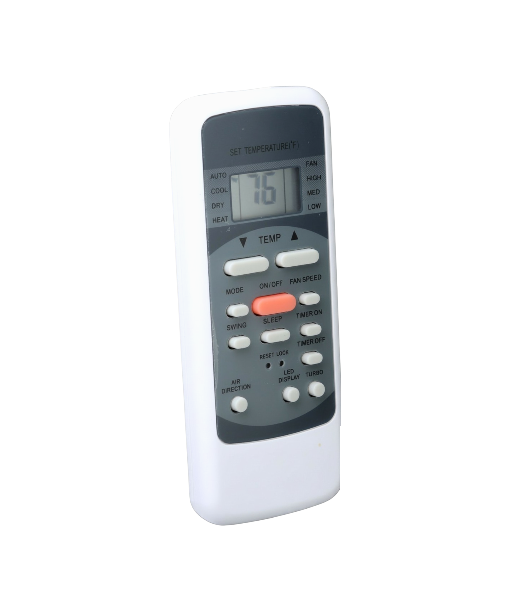 Midea Rg51m5/eu Mini Split Air Conditioner Remote Control | LCD Temp control - 17317000000324