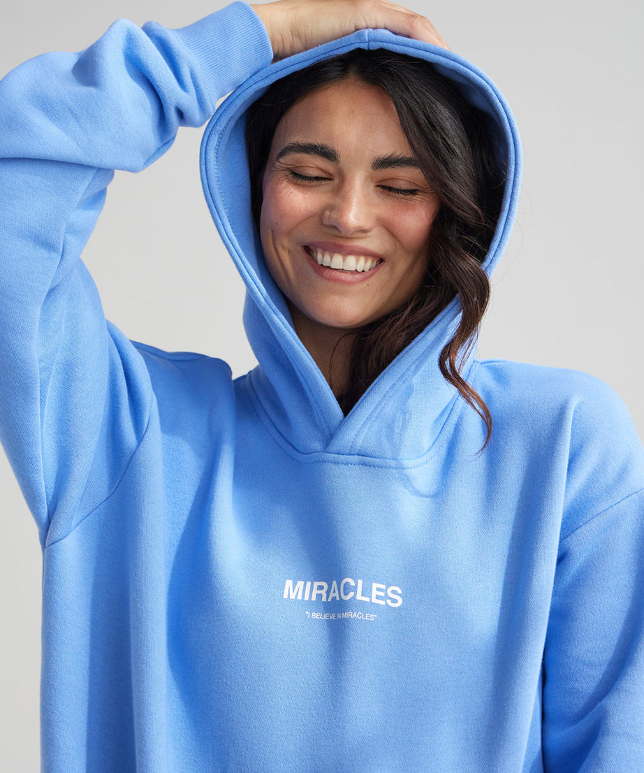 Miracles Blue Unisex Hoodie